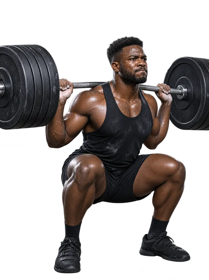 Get strong: a Ghanaian member training